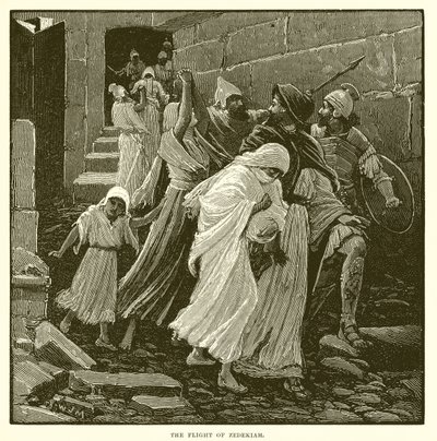 Die Flucht von Zedekia von English School