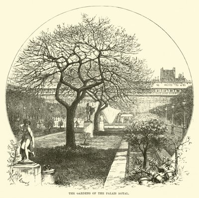 Die Gärten des Palais Royal von English School