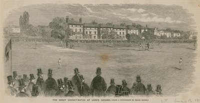 Das große Cricketspiel im Lord