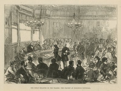 Die große Katastrophe auf der Themse von English School