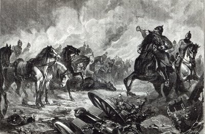 Die Pferde von Gravelotte, aus 