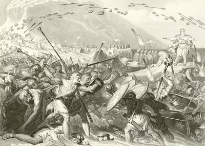 Die Landung von Julius Caesar von English School