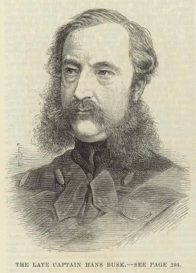 Der verstorbene Kapitän Hans Busk von English School