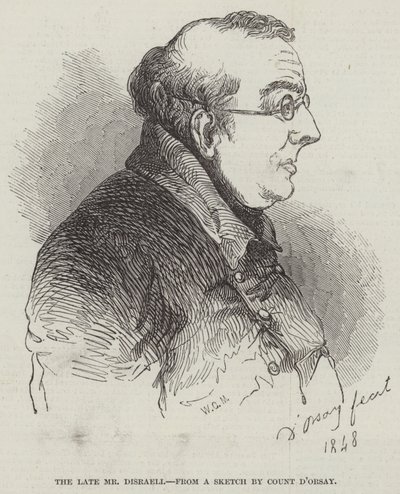Der verstorbene Mr. Disraeli von English School