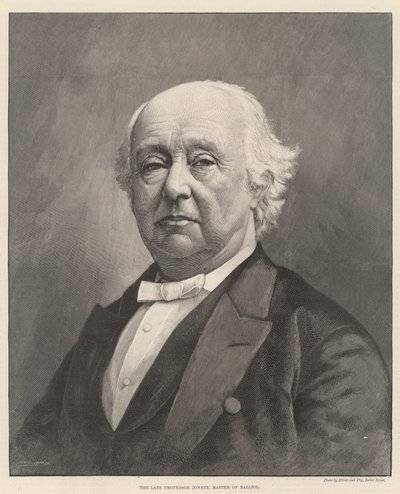 Der verstorbene Professor Jowett, Master of Balliol von English School