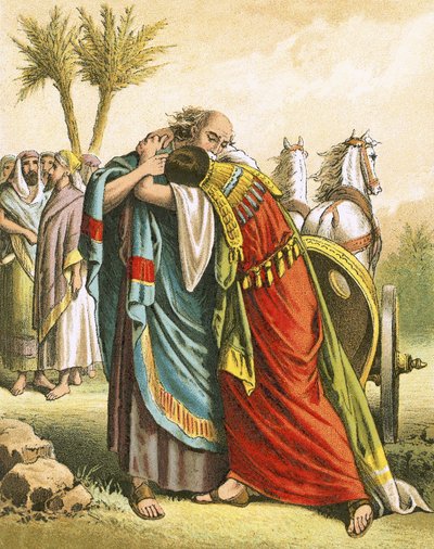 Das Treffen von Jakob und Joseph von English School