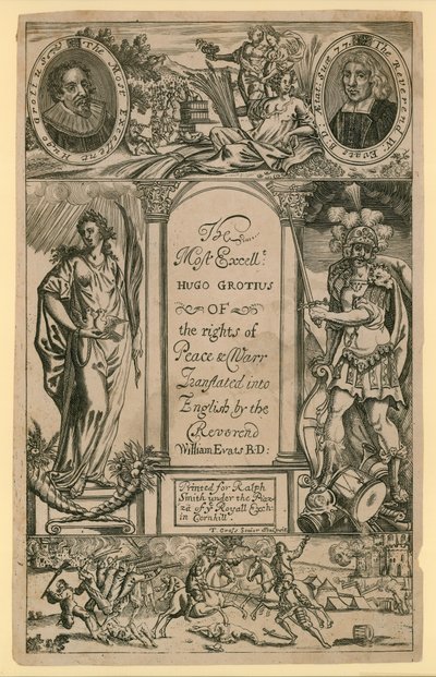 Der ausgezeichnete Hugo Grotius über das Recht von Frieden und Krieg von English School