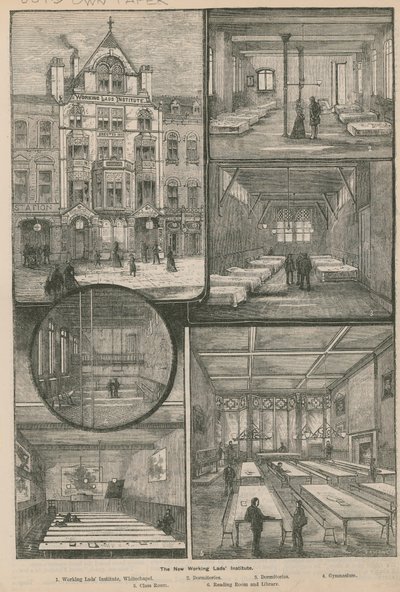 Das neue Working Lads Institute, Whitechapel von English School