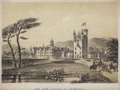 Der neue Palast von Balmoral von English School