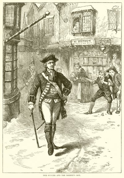 Der Offizier und der Barbierjunge von English School