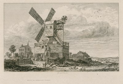 Die alte Mühle auf Wimbledon Common von English School