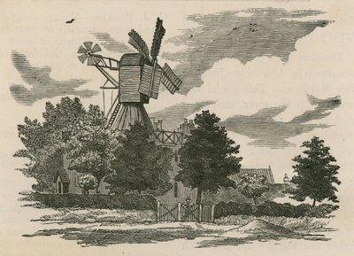 Die alte Mühle auf Wimbledon Common von English School