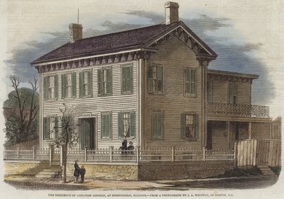 Die Residenz von Abraham Lincoln von English School
