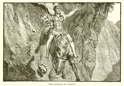 Das Opfer des Curtius von English School
