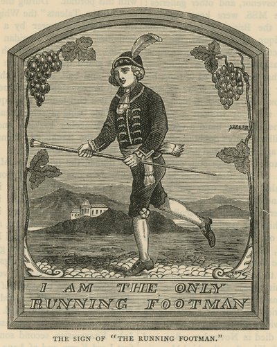 Das Zeichen des Laufenden Dieners von English School