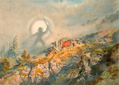 Das Gespenst des Brocken von English School