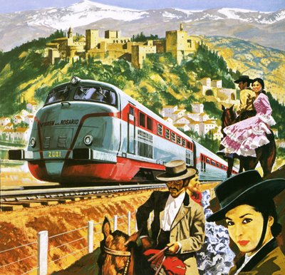 Die Züge in Spanien von English School