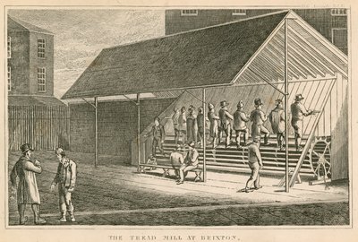 Das Laufband im Brixton-Gefängnis von English School