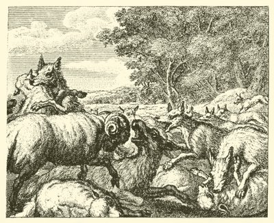 Die Wölfe und die Schafe von English School