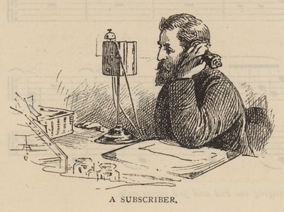 Die Funktionsweise des Telefons: Ein Teilnehmer von English School