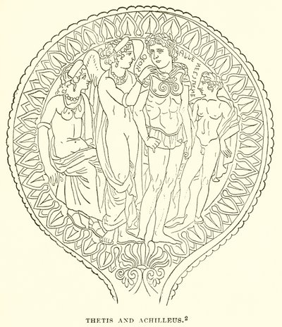 Thetis und Achilleus von English School