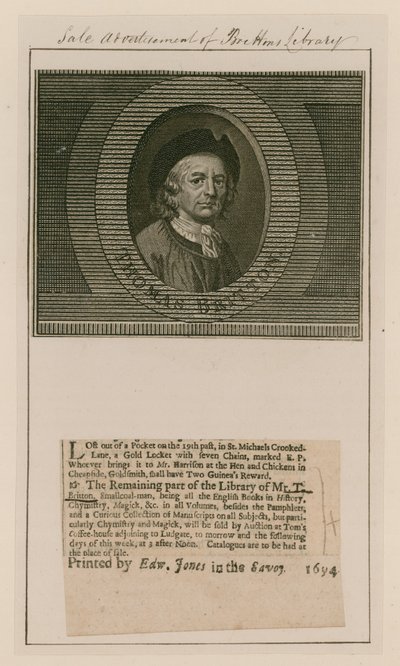 Thomas Britton, der musikalische Kohlenhändler von English School