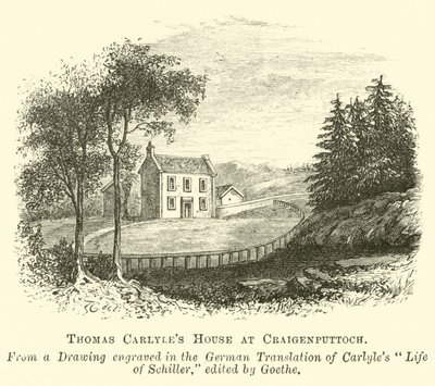 Thomas Carlyles Haus in Craigenputtoch von English School