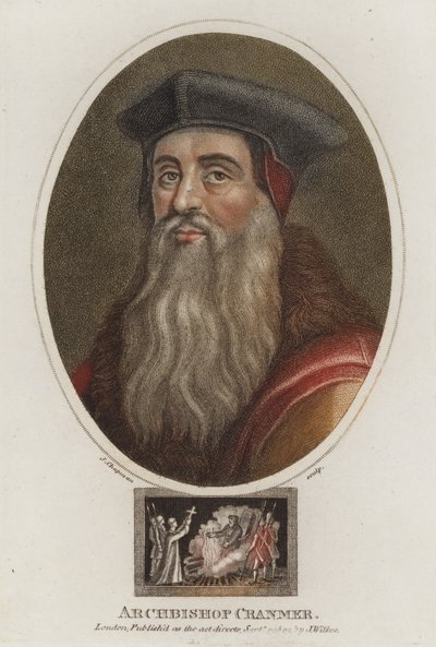 Thomas Cranmer, Erzbischof von Canterbury von English School