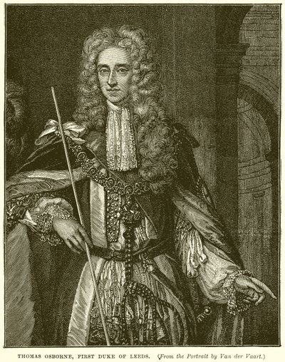 Thomas Osborne, Erster Herzog von Leeds von English School