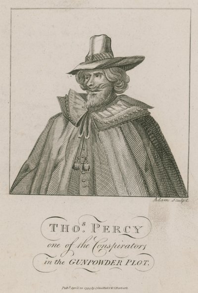 Thomas Percy, einer der Verschwörer der Pulververschwörung von English School