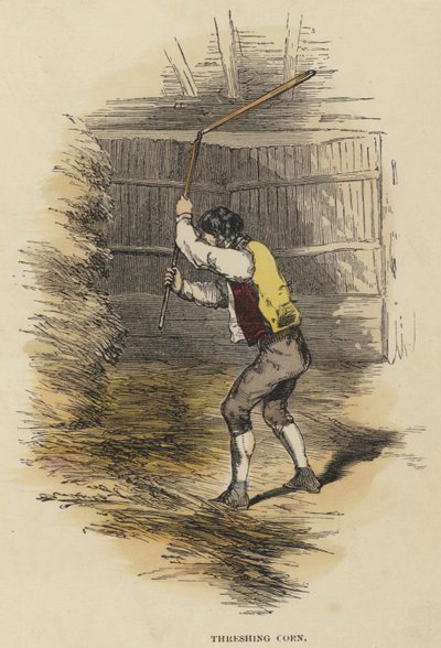 Korn dreschen von English School