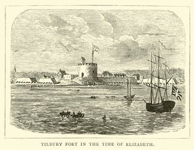 Tilbury Fort zur Zeit von Elisabeth von English School