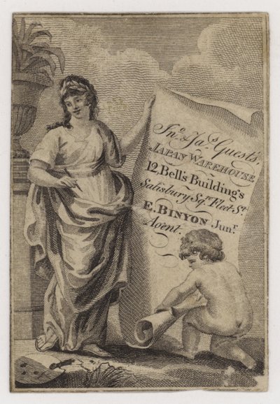 Zinnmänner, Gäste, Visitenkarte von English School