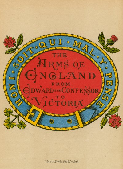 Titelseite für die National Arms von English School