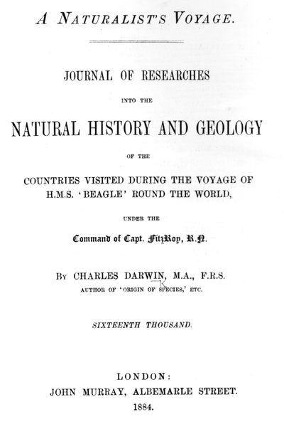 Titelseite zu A Naturalist