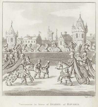 Turnier zu Ehren von Isabel von Bayern von English School