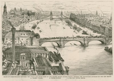Tower Bridge, London von English School
