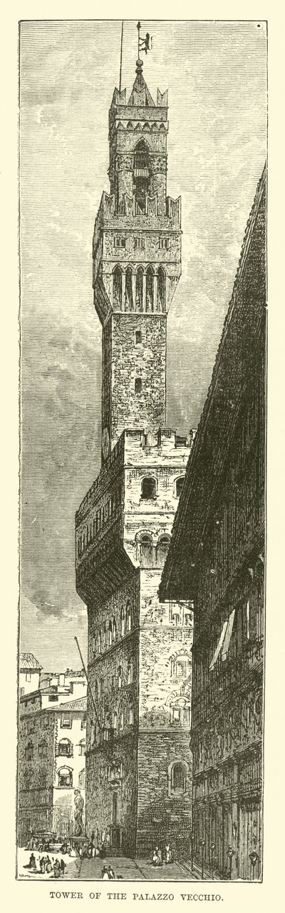 Turm des Palazzo Vecchio von English School