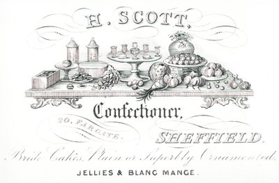 Handelskarte, H Scott von English School