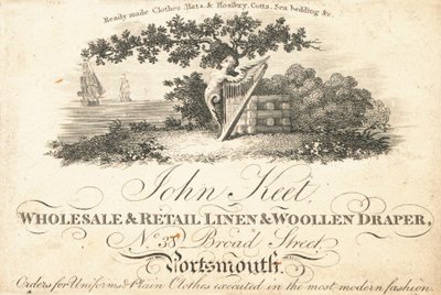 Handelskarte, John Keet von English School