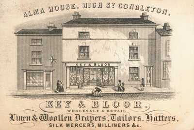 Handelskarte, Key & Bloor von English School