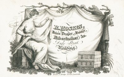 Handelskarte, R Hoskin von English School