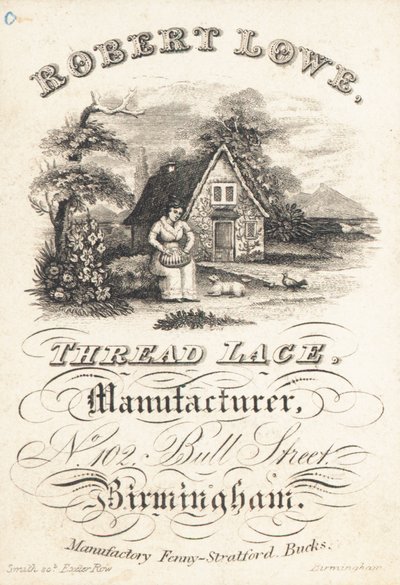 Handelskarte, Robert Lowe von English School
