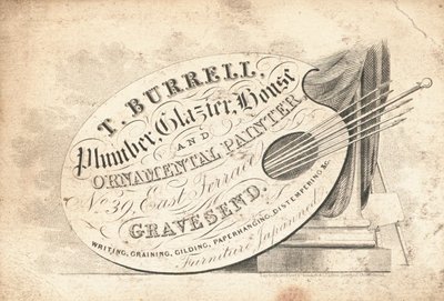 Handelskarte, T Burrell von English School