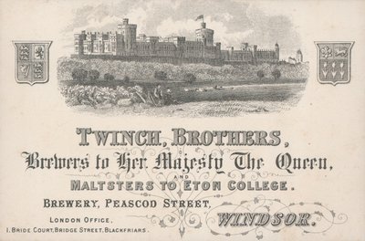 Visitenkarte, Twinch Brothers von English School