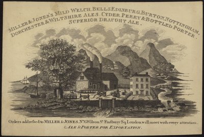 Handelskarte für Miller & Jones von English School