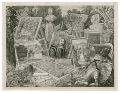 Visitenkarte von Robert Martin, Förderung der Fähigkeiten in der Lithografiekunst, 1830 von English School