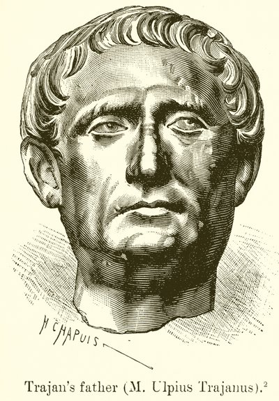 Trajans Vater (M. Ulpius Trajanus) von English School
