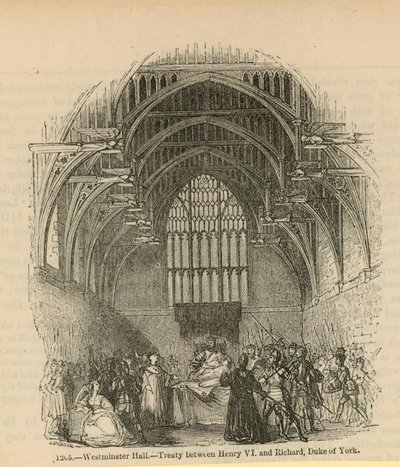 Vertrag zwischen Heinrich VI und Richard, Herzog von York von English School