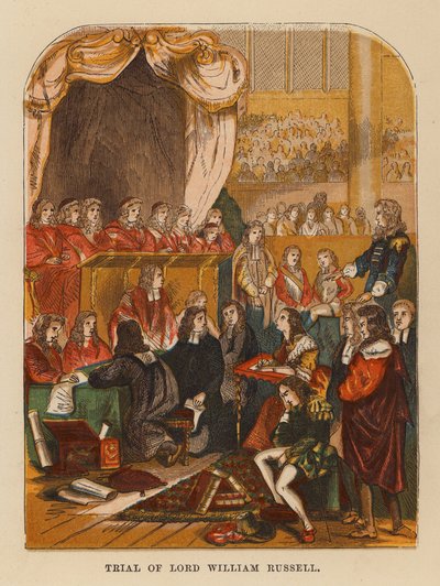 Prozess gegen Lord William Russell von English School